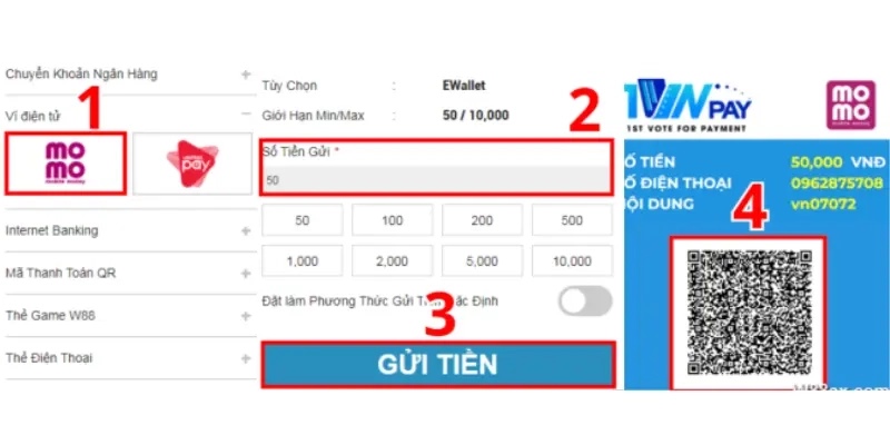 Quy trình nạp tiền KUBET qua thẻ cào điện thoại nhanh chóng và đơn giản